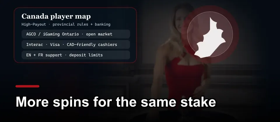 Canada regulation and banking map for high-payout online casino players